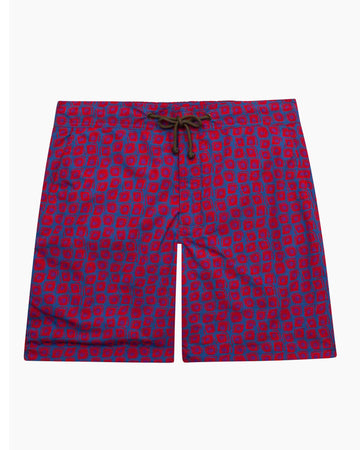 Charvet X Thorsun - Dotted Checks - Red